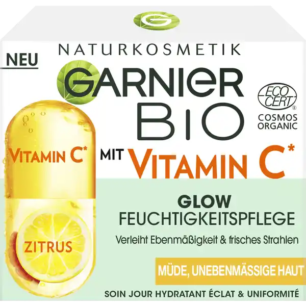 Gesichtscreme Vitamin C Glow Booster Anti-Dunkle-Flecken