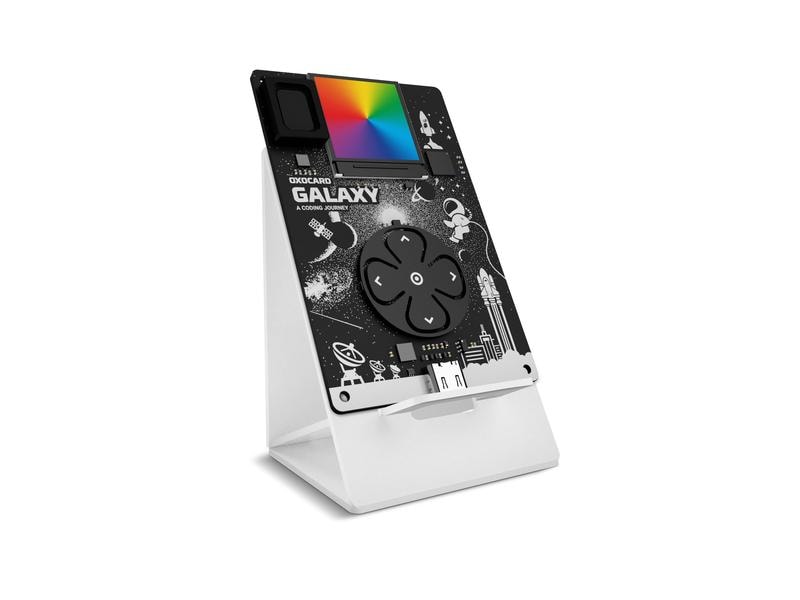 OXON Entwicklerboard Oxocard mini Galaxy Oxocard ist ein interaktiver, programmierbarer Minicomputer im Kreditkartenformat