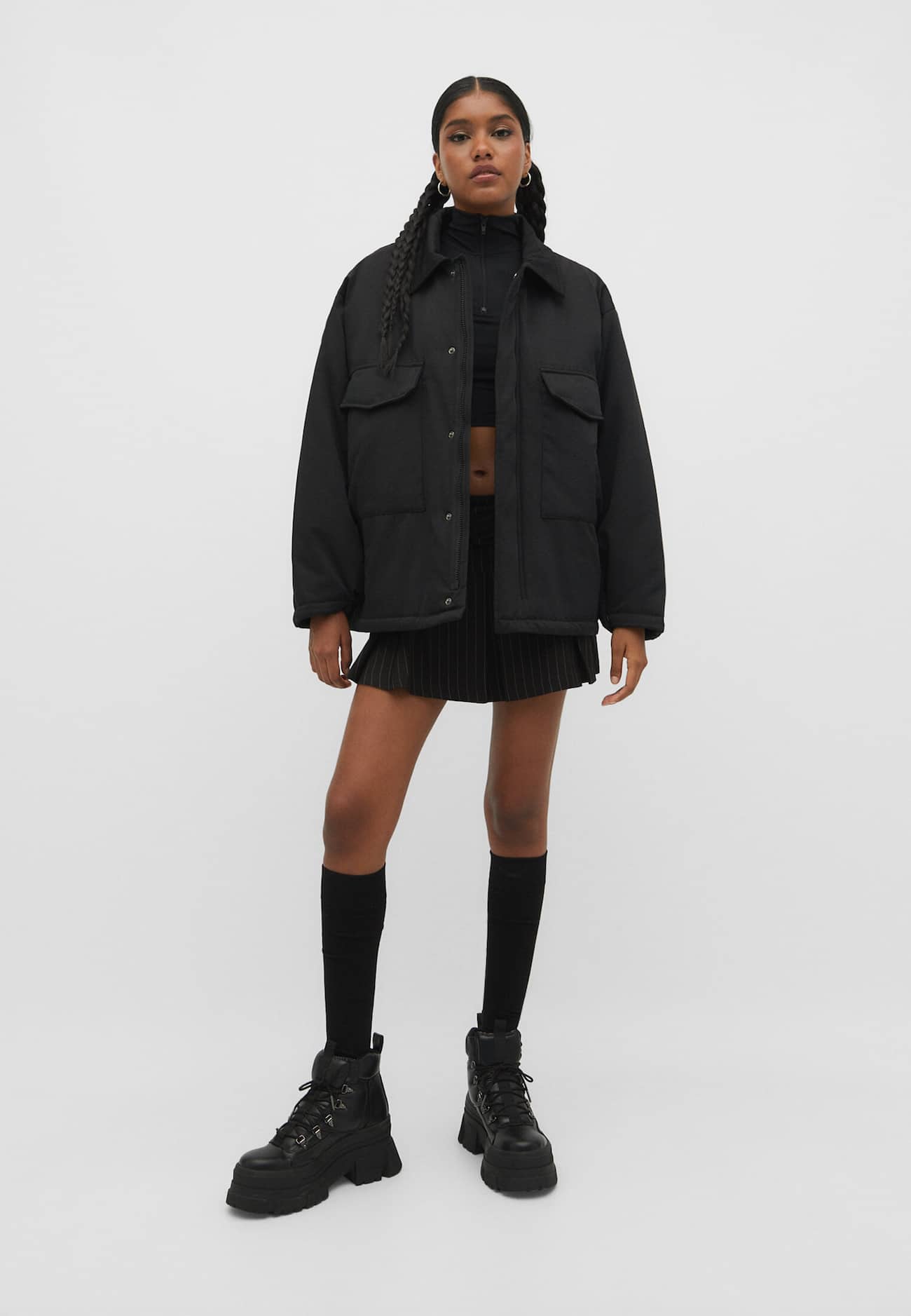 Jaqueta puffer oversized