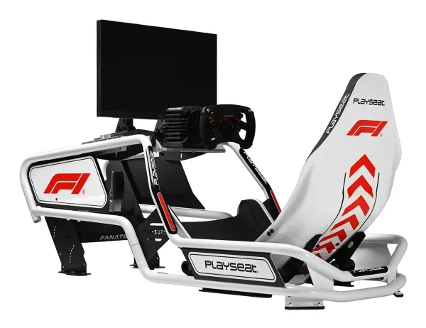 Playseat Formula Intelligence - F1 Edition, Universal gamingstol, 120 kg, Polstret sæde, Polstret ryglæn, Væddeløb, Nintendo Wii U, PC, PlayStation 4, Playstation 2, Playstation 3, Wii, Xbox, Xbox 360, Xbox One