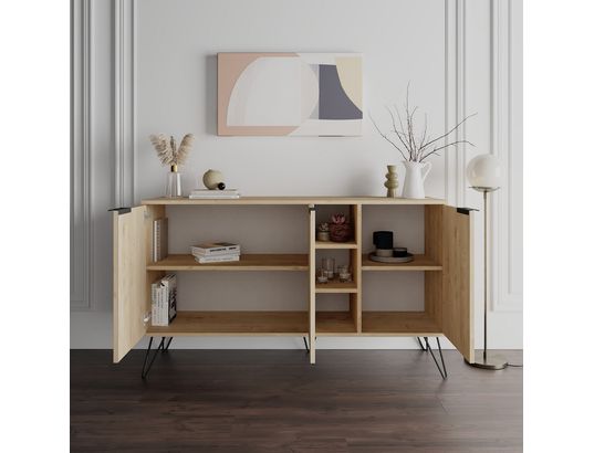 CONCEPT1 - Bahut Clara chene 142 x 35,6 x 83cm