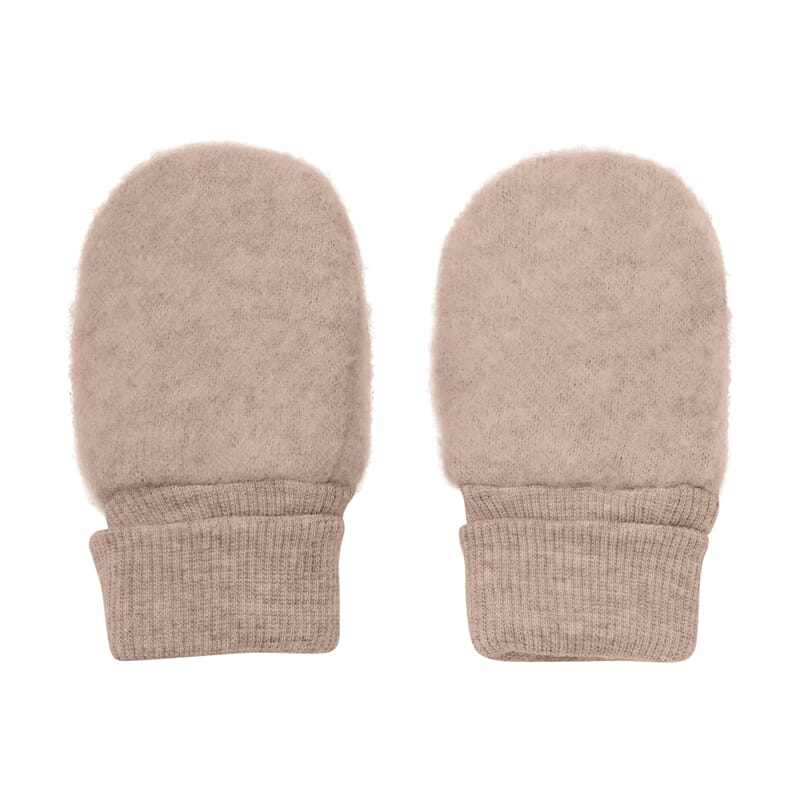 Mittens Wool Fleece mah rose - Huttelihut - Rumpetroll