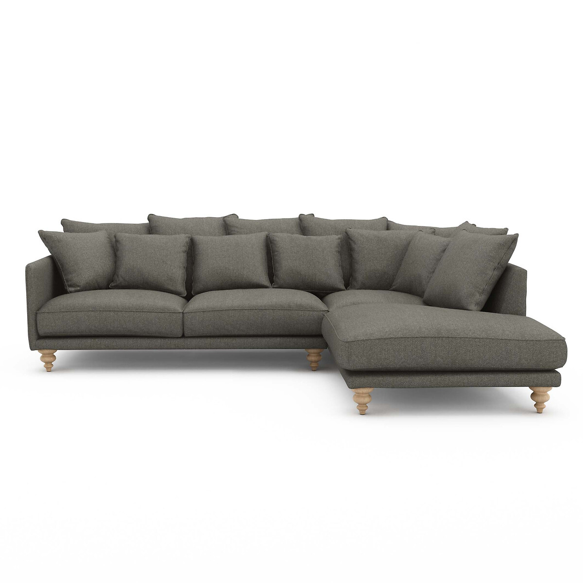 AM.PM<br>Sofá de canto em tweed, Lazare