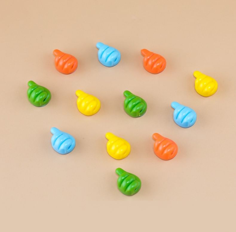 Worthbuy - Set van 4: Thumb Up Plastic Make-up Spatel Houder