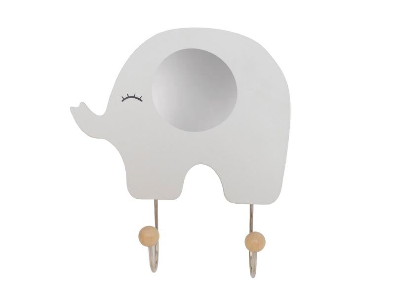 Jabadabado Garderobe Elefant Dekorativer Holzhaken