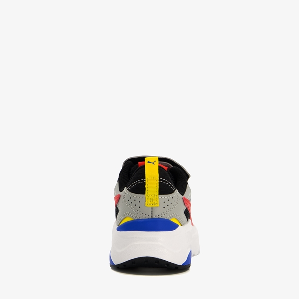 Puma Trinity Lite AC+ jongens sneakers grijs/wit