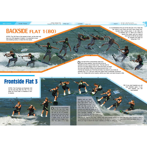 Kiteboarding Tricktionary Hardcover Buch