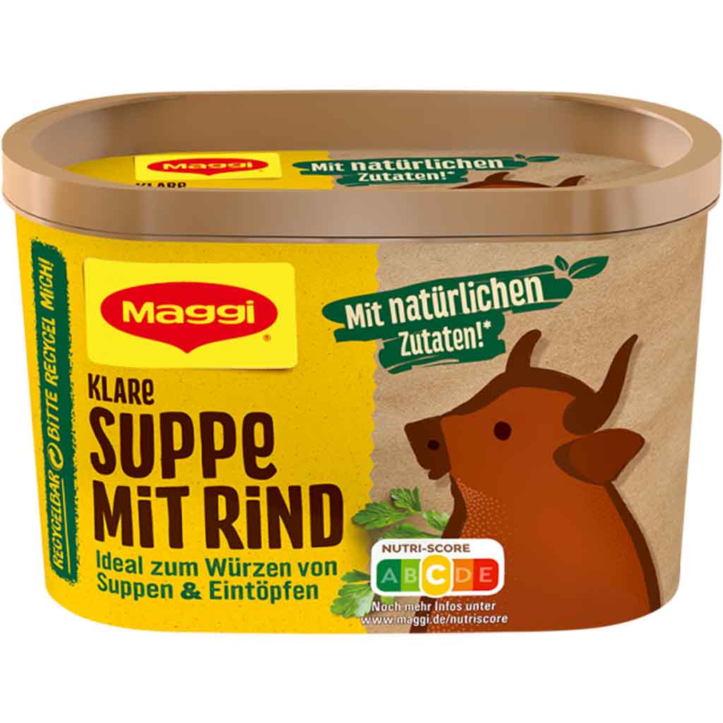 Maggi Klare Suppe mit Rind für 16L 288g MHD:30.9.25