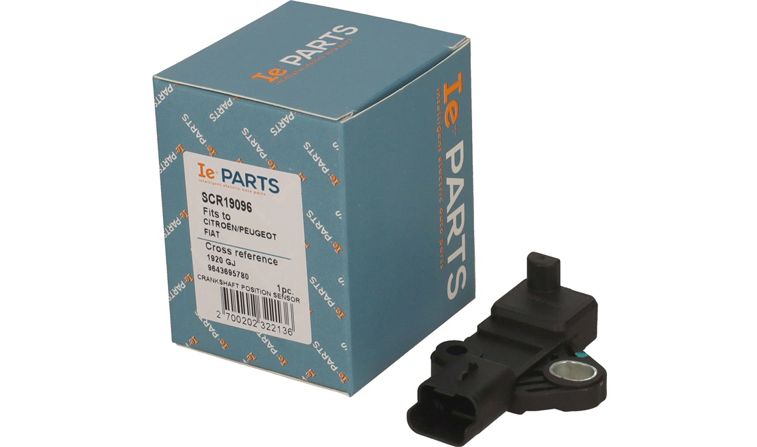 Impulsensor, krumtapaksel