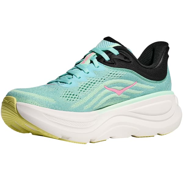 Chaussure running HOKA ONE ONE BONDI 9 W BLUE SPARK / MINT FLUORITE