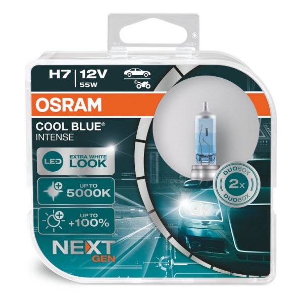 Osram H7 Cool Blue NEXT 5000K ( 2 Lâmpadas ) - 64210CBN x2