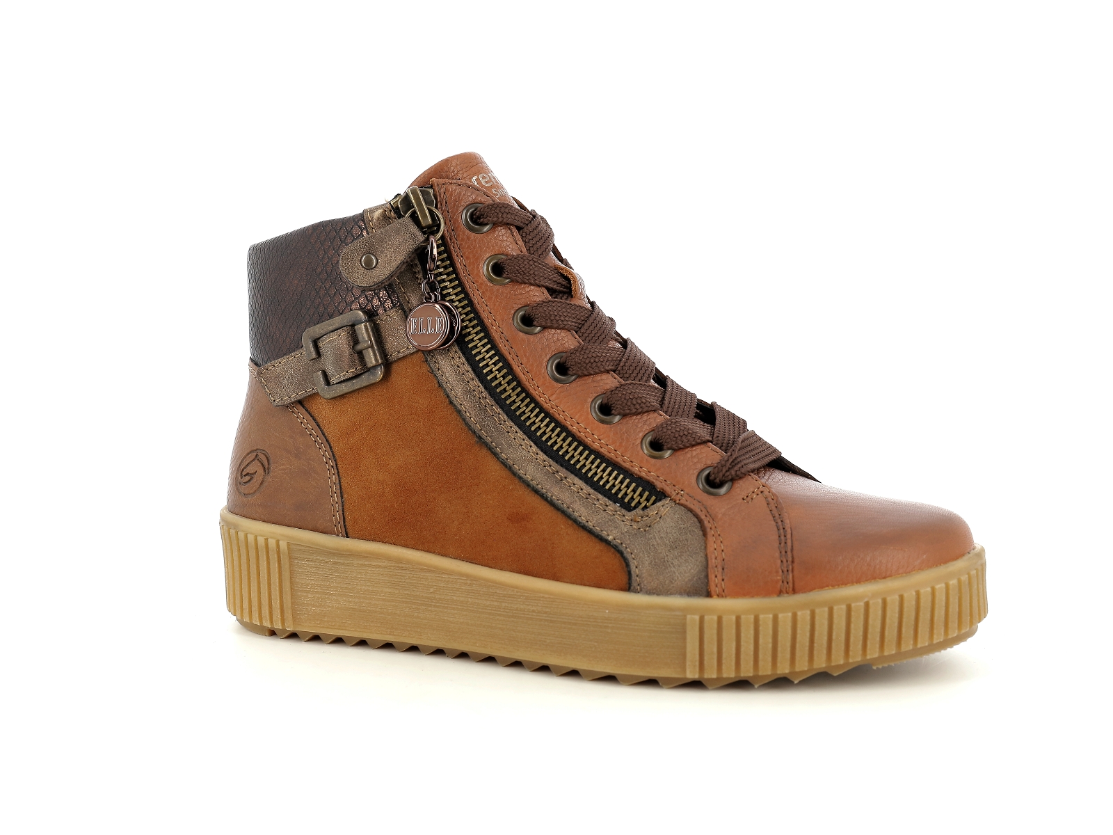 Remonte-R7997 Cuir Marron Clair