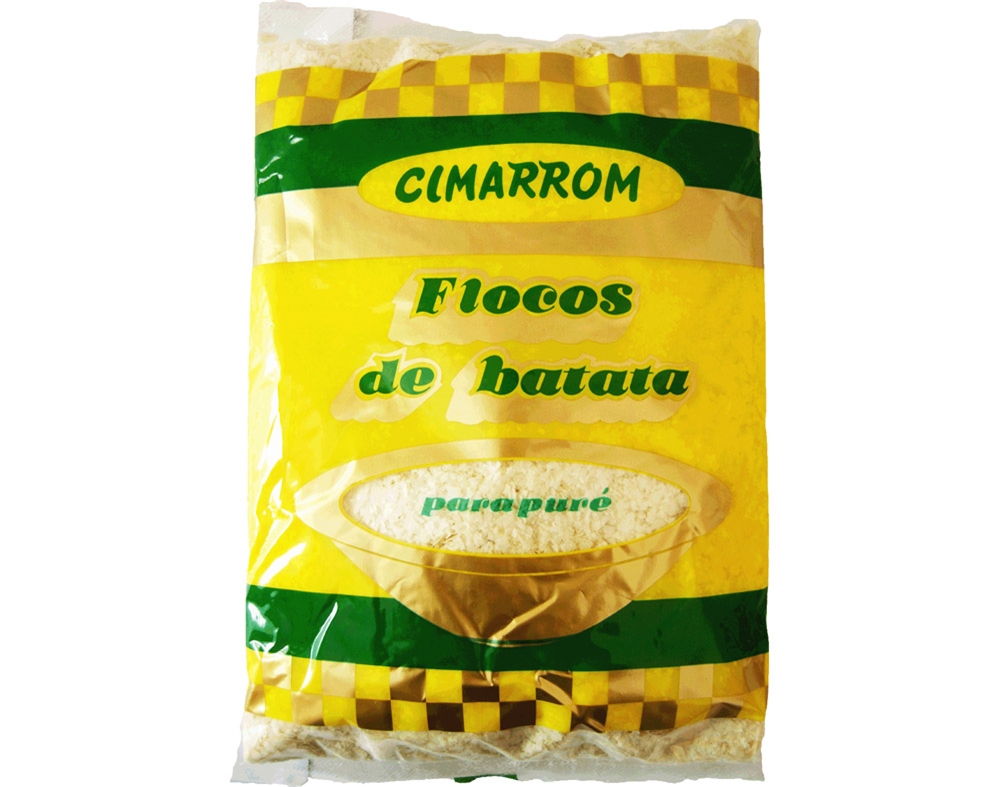 FLOCOS CIMARROM DE BATATA 200G