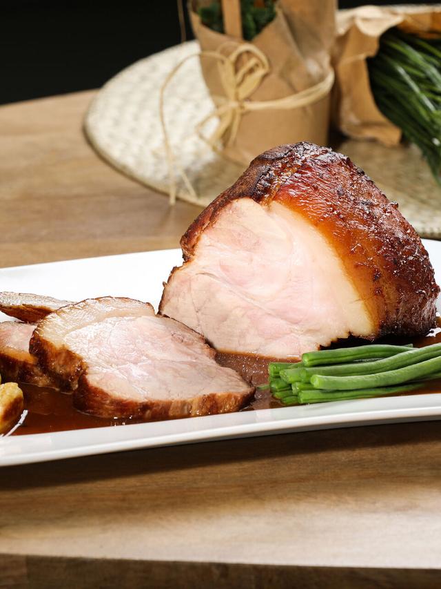 Brauhausbraten mit Dunkelbiersoße, 1300 g