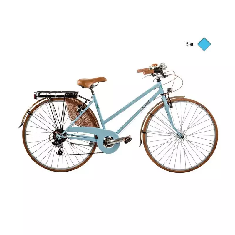 Vélo CASADEI sport peugeot 28 femme 6v h44 Bleu