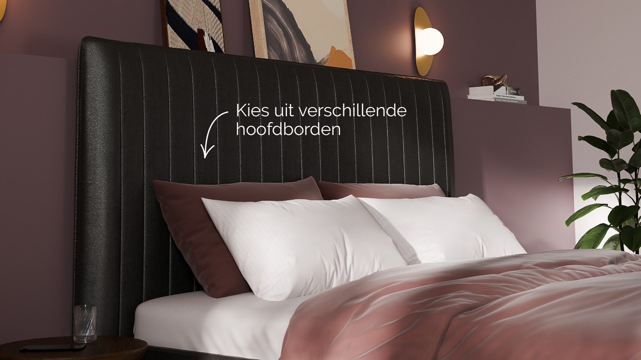 Bed Ruby - Velvet glow dark grey