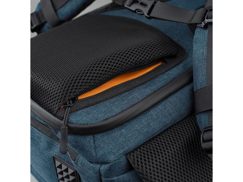 Dörr Fotorucksack Prag Pro Blau Rucksack mit Platz für DSLR und Zubehör