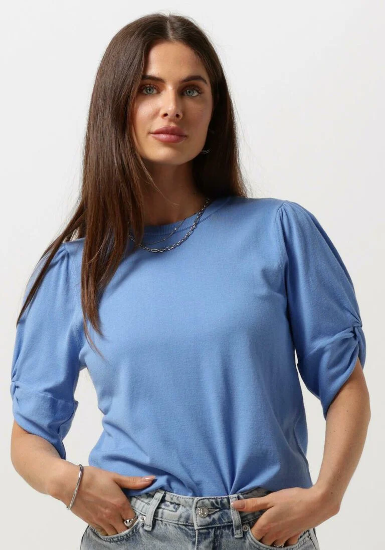 FABIENNE CHAPOT blauwe fabienne chapot top molly twist pullover