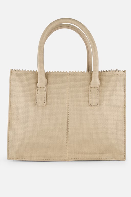 Zebra Sanne Shopper beige Imitatieleer