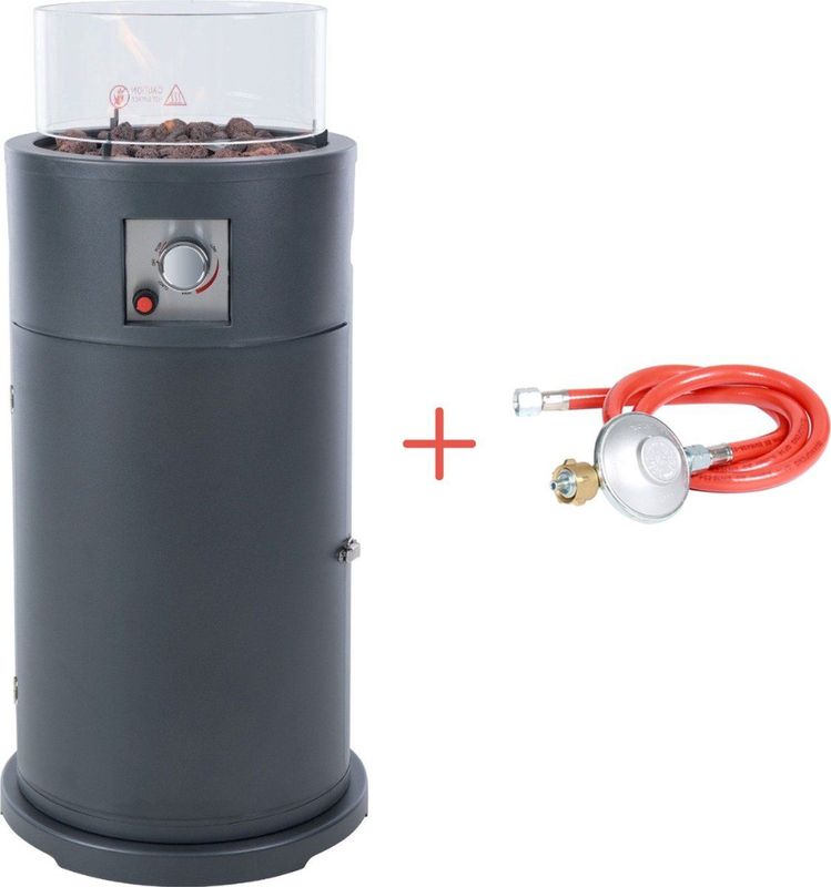 Sunred - Bogo - Terrasverwarmer - Grijs - Gas - 10500 Watt