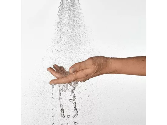 Pommeau de douche DURAVIT 3 jets type massage flexible et barre chromé
