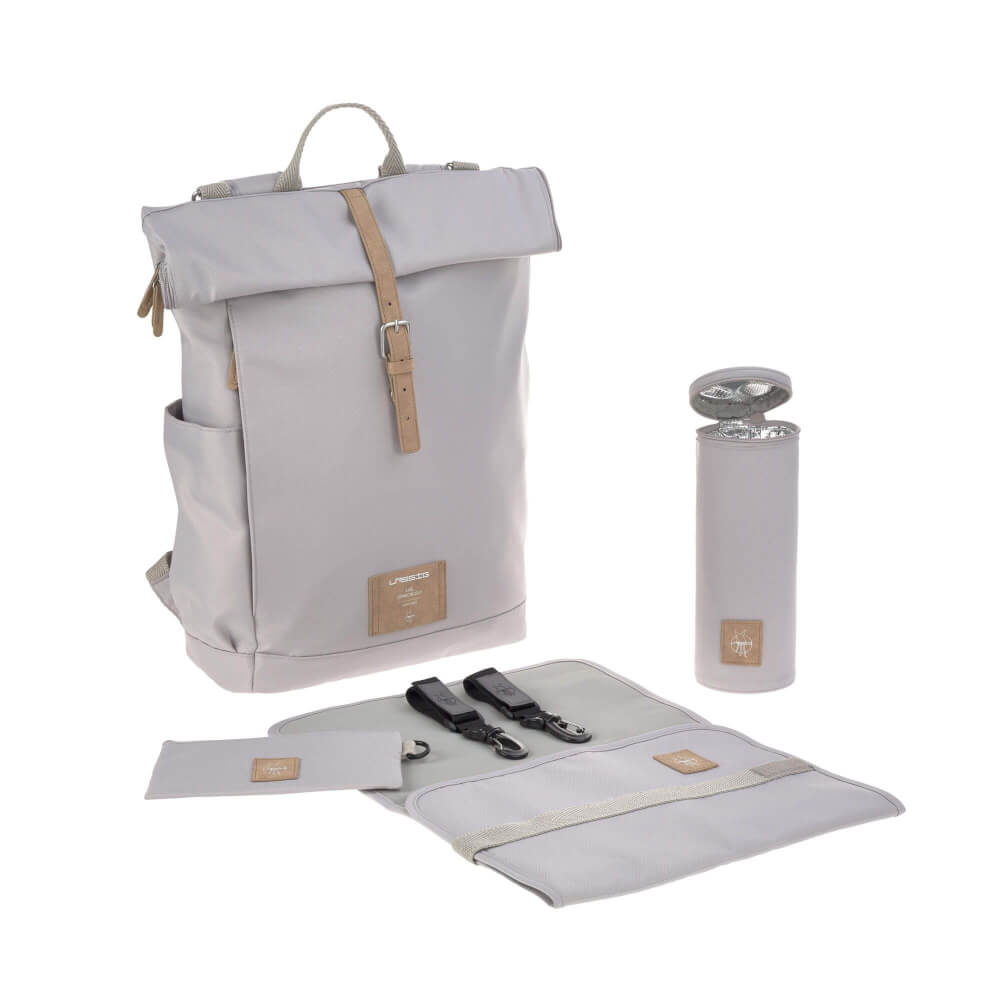 Wickelrucksack grau