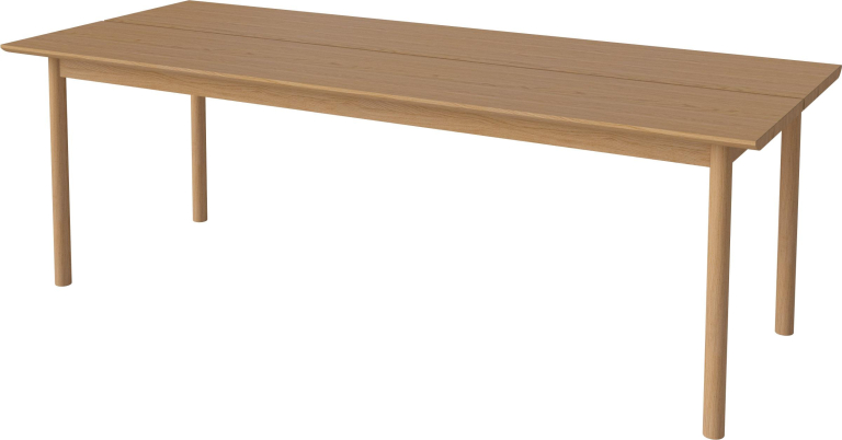 Bolia Track Wood eettafel 220x90 eiken naturel