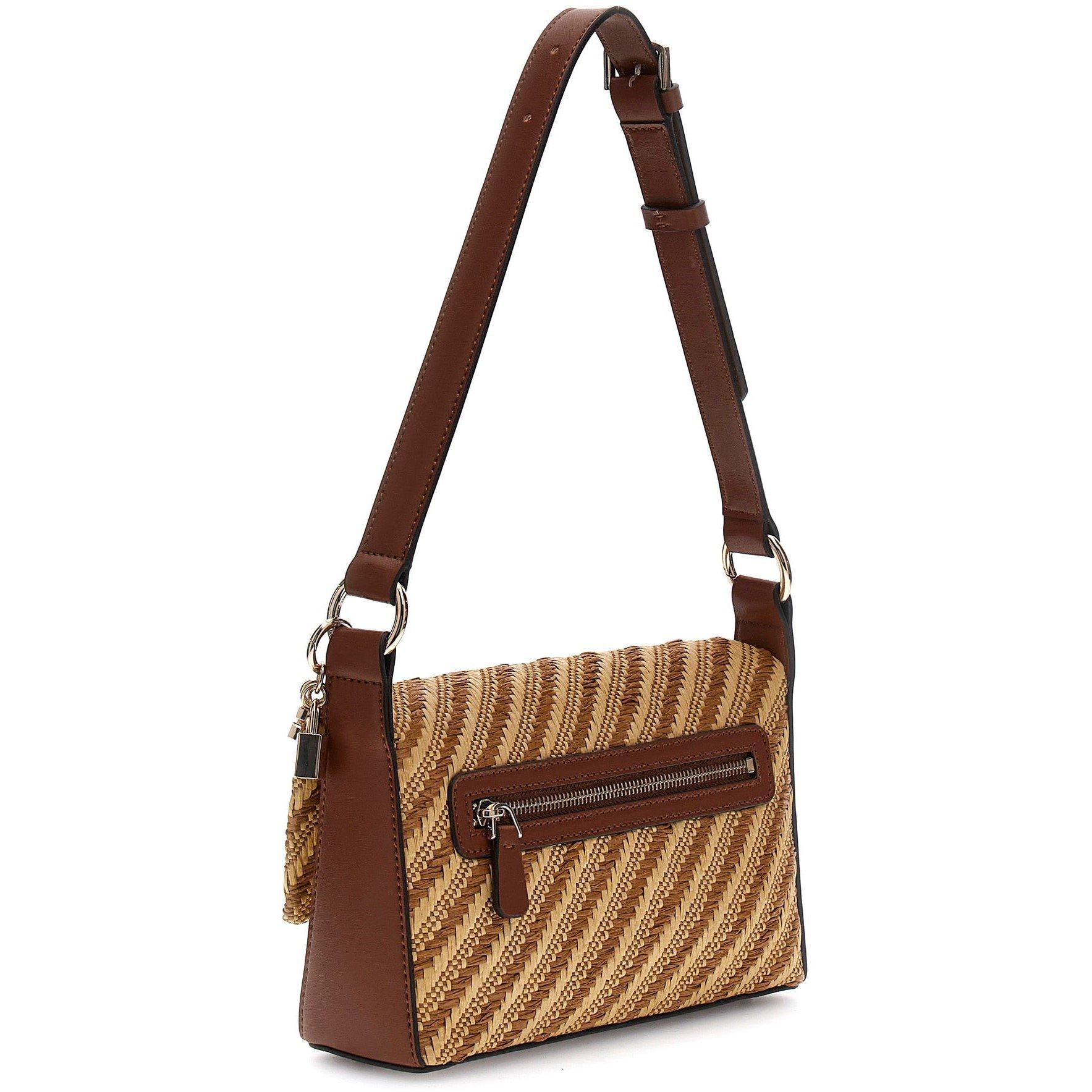 Guess Straw Crossbody Bag
