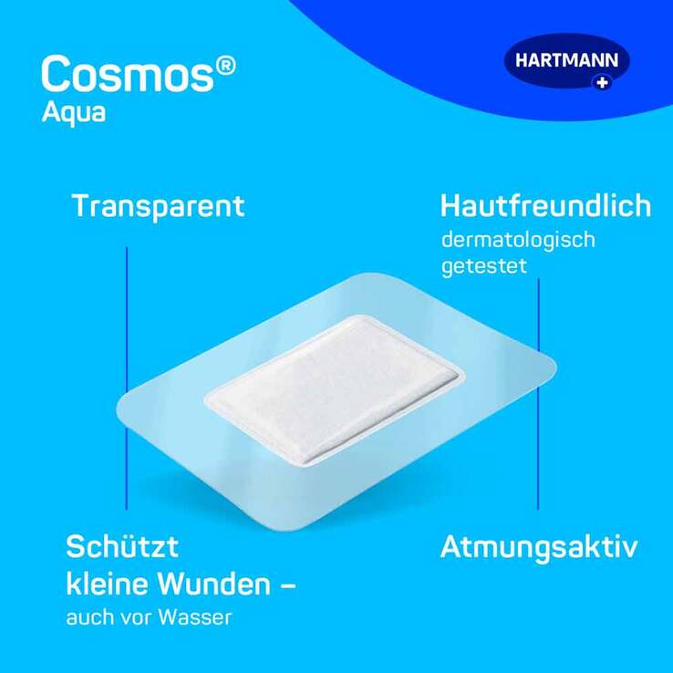 cosmos® aqua Pflaster 3 Größen, 20 St