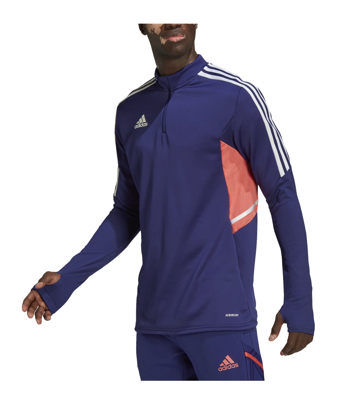 adidas Condivo Predator HalfZip Sweatshirt Blau