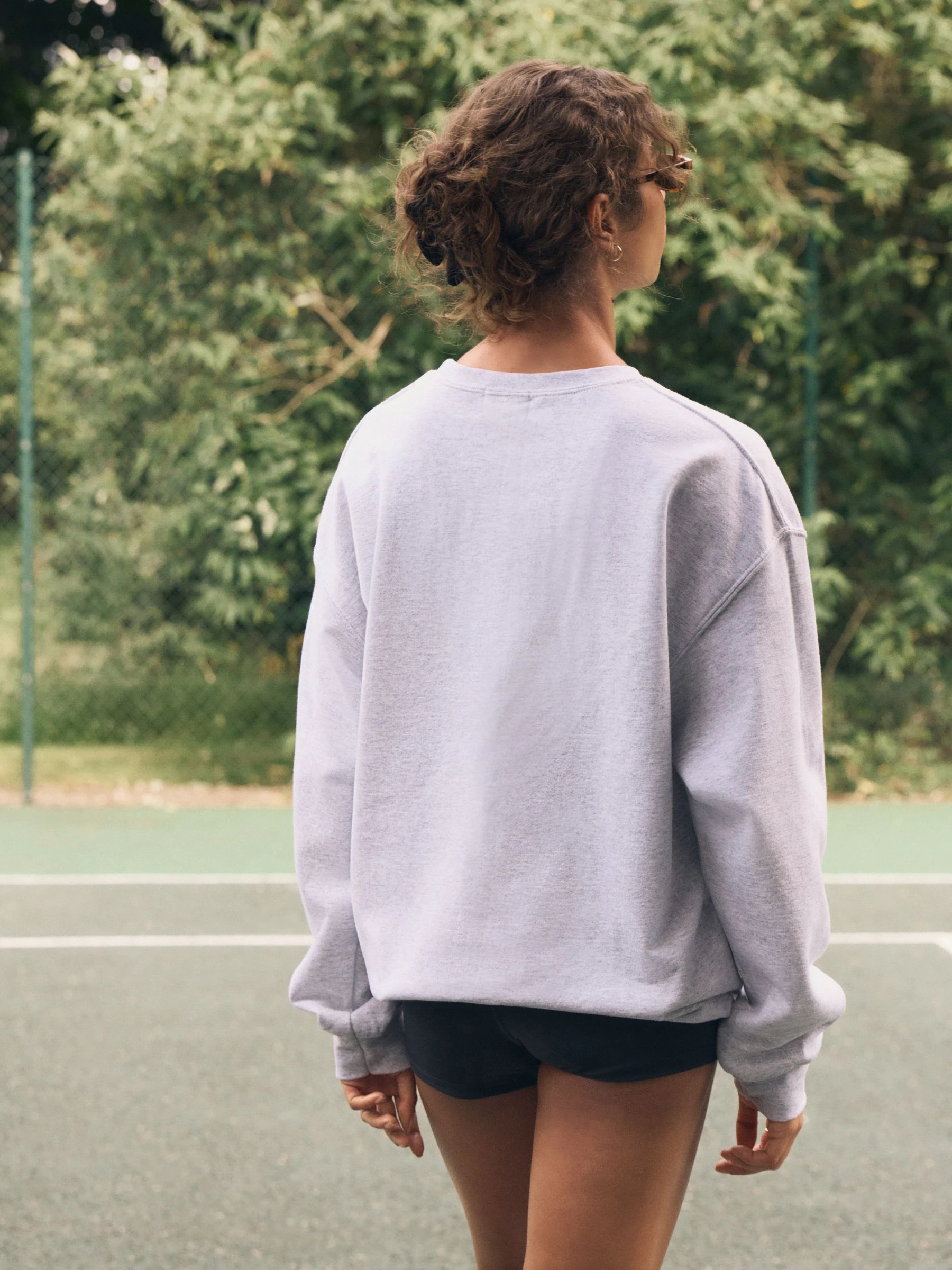Grijs/roze - Sweatshirt