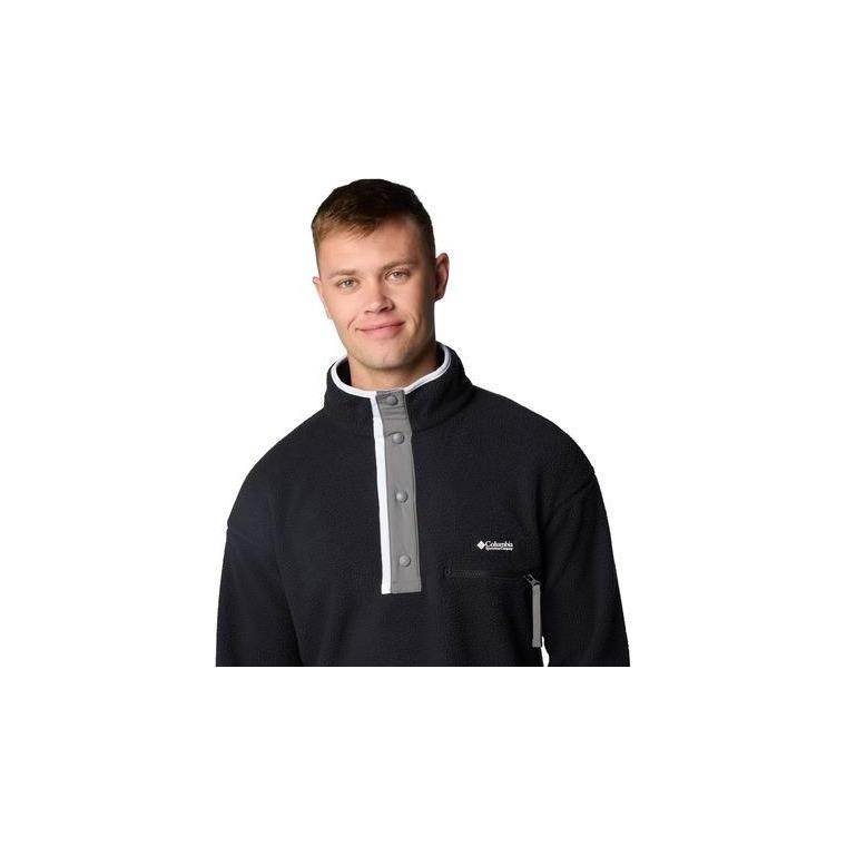 Columbia M Helvetia II Half Snap Fleece Black