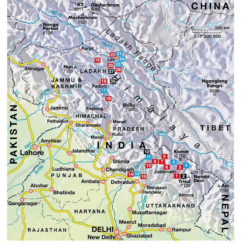 Rother Garhwal – Zanskar & Ladakh Wanderführer