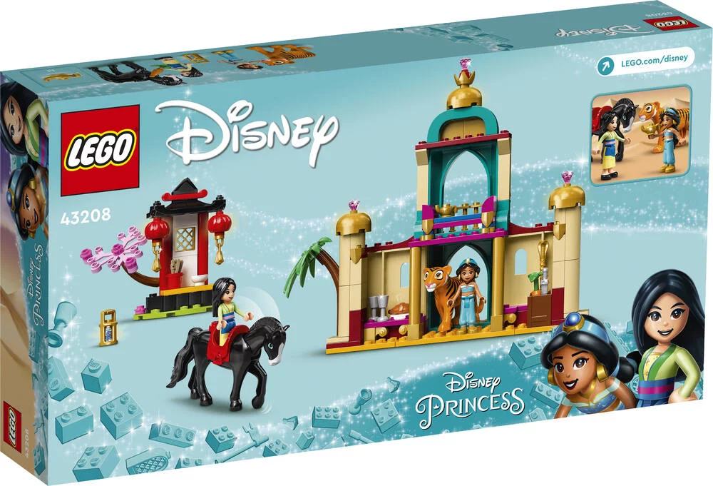 LEGO®DISNEY 43208 -  L’AVENTURE DE JASMINE ET MULAN
