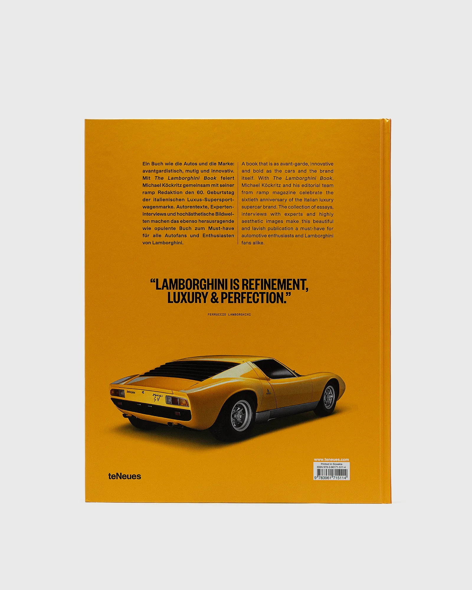 teNeues “The Lamborghini Book” by Michael Koeckritz