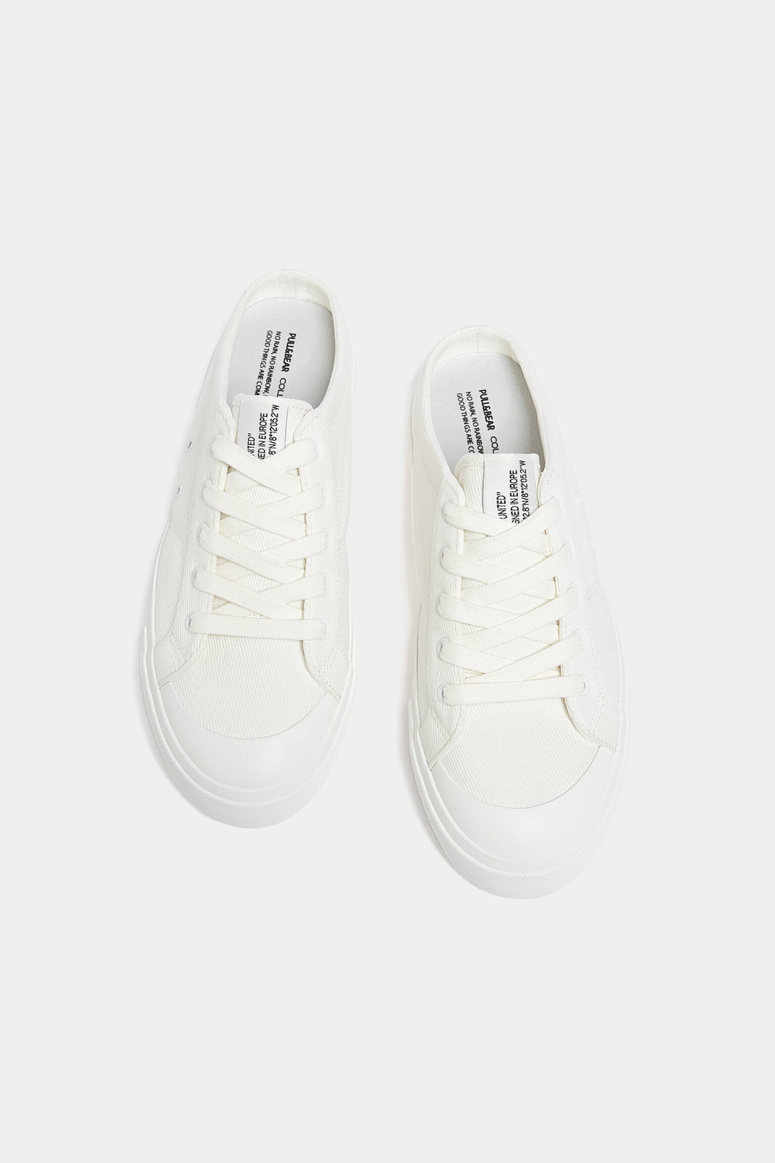 TÊNIS CASUAL SEM CALCANHAR - BRANCO