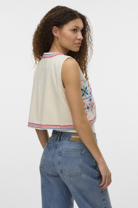 Vero Moda beige dames gilet