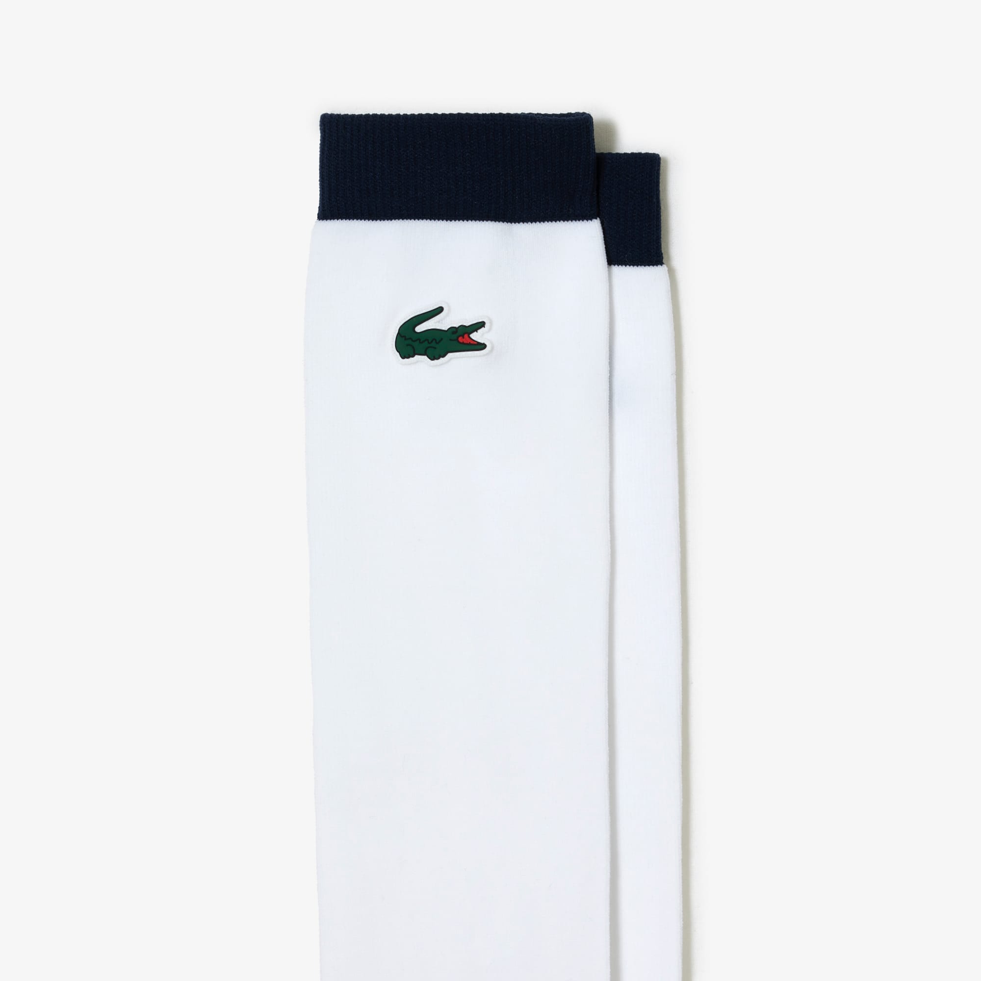 Chaussettes Golf hautes avec marquage Lacoste Chaussettes - Blanc - Lacoste - Femme
