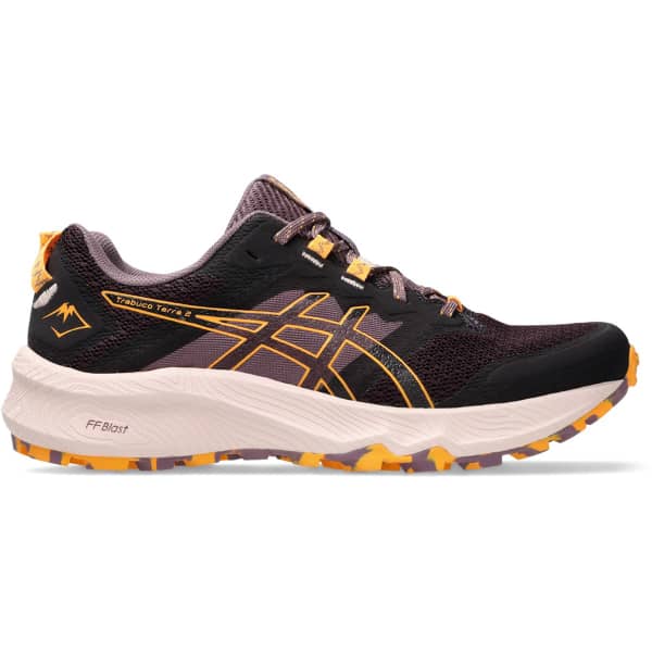 Chaussure trail ASICS GEL-TRABUCO TERRA 2 W DARK AUBERGINE/STADIUM ORANGE