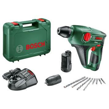 Bosch accuboorhamer Uneo 12 volt 2 accu's