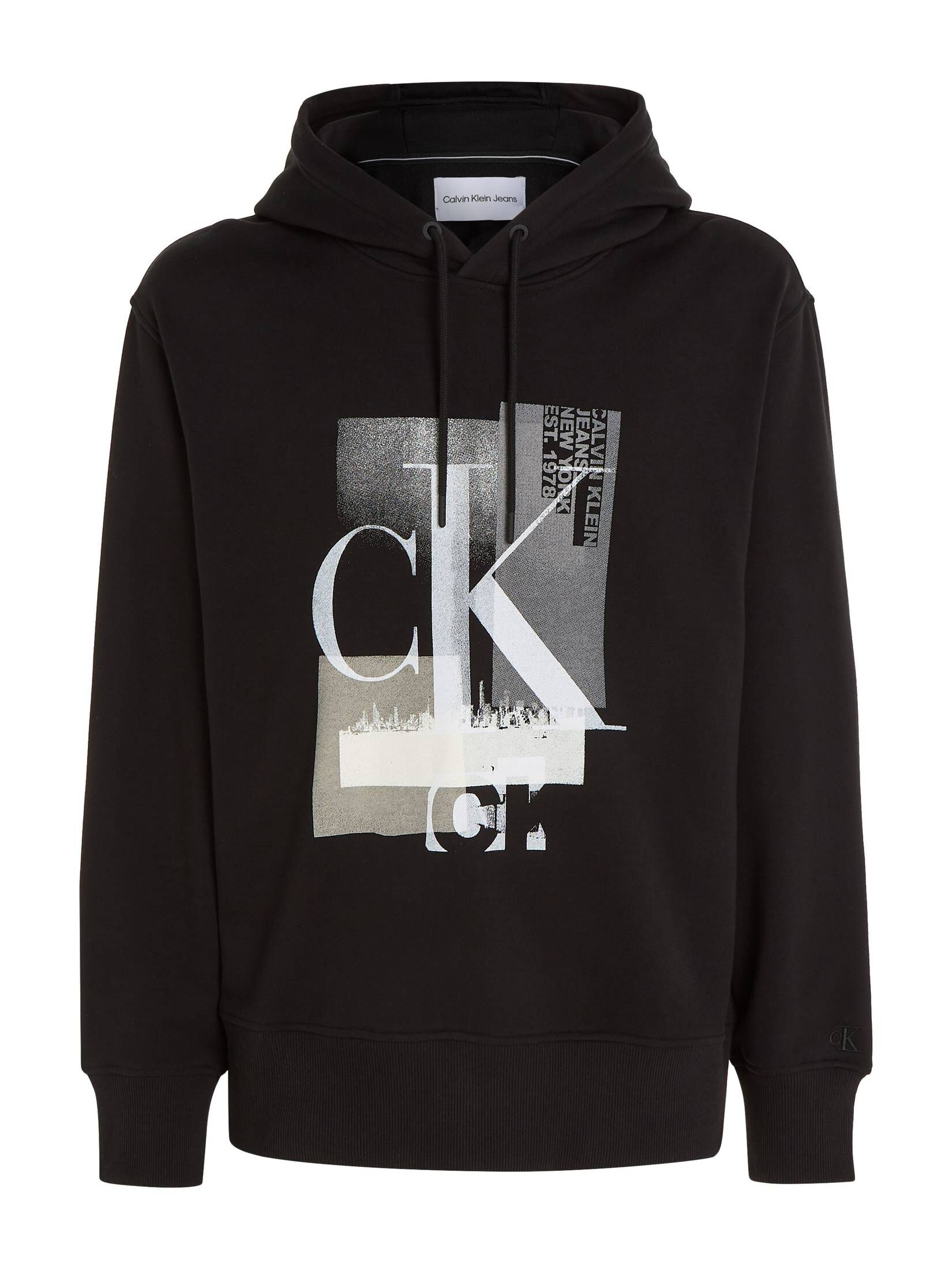 CALVIN KLEIN JEANS| Herren Hoodie CONNECTED LAYER LANDSCAPE