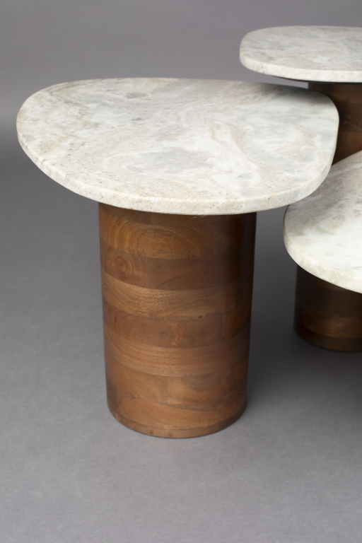 Dutchbone Suki bijzettafel set van 3