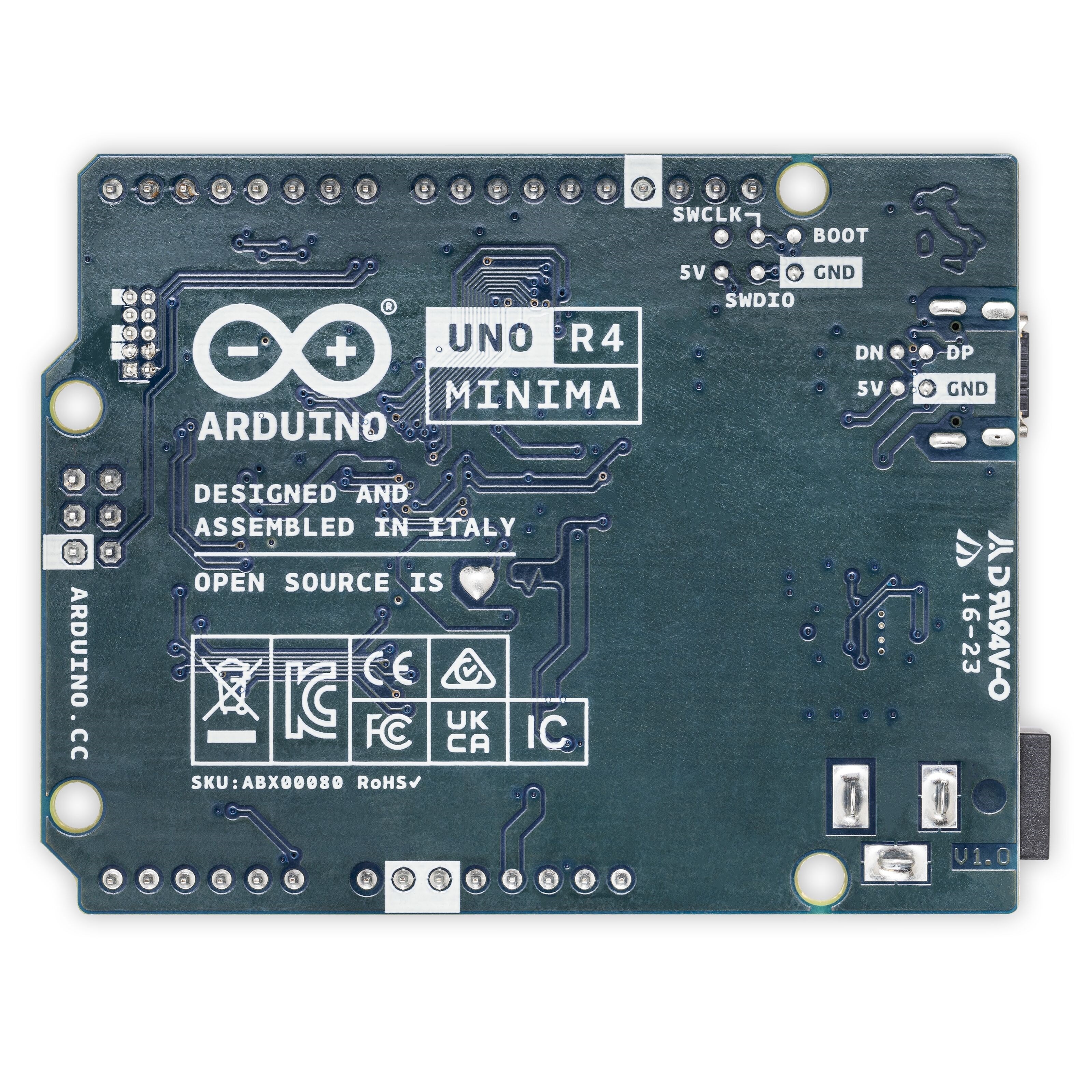 Arduino Uno Rev4 Minima Utviklingskort