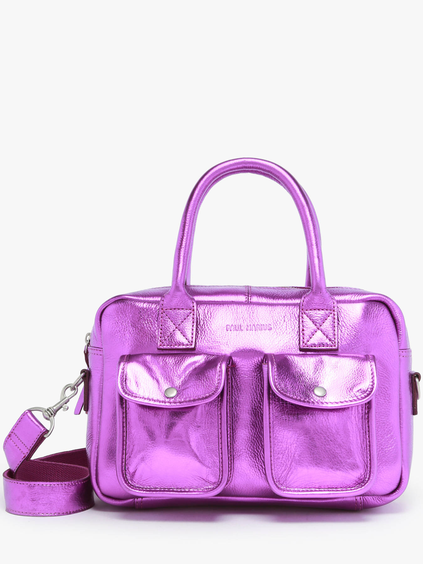 Sac bandoulire Le Dandy S Bonbon cuir PAUL MARIUS