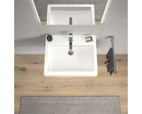 DURAVIT Vero wastafel 60 x 47 cm glanzend wit 454600000