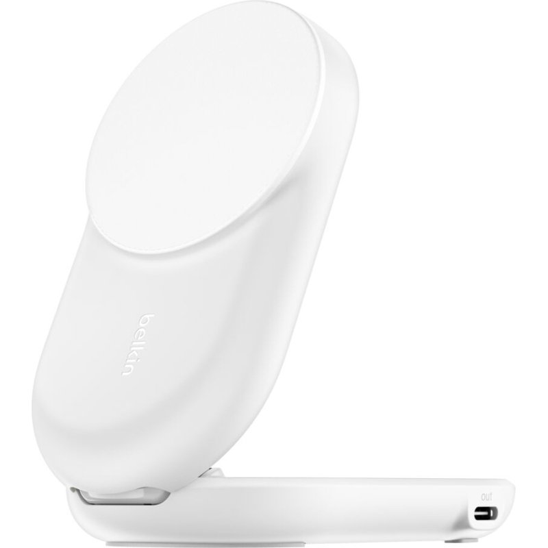 Belkin Qi2 Fitness tracker, Casques, Smartphone, Smartwatch Blanc USB Recharge sans fil Charge rapide Intérieure