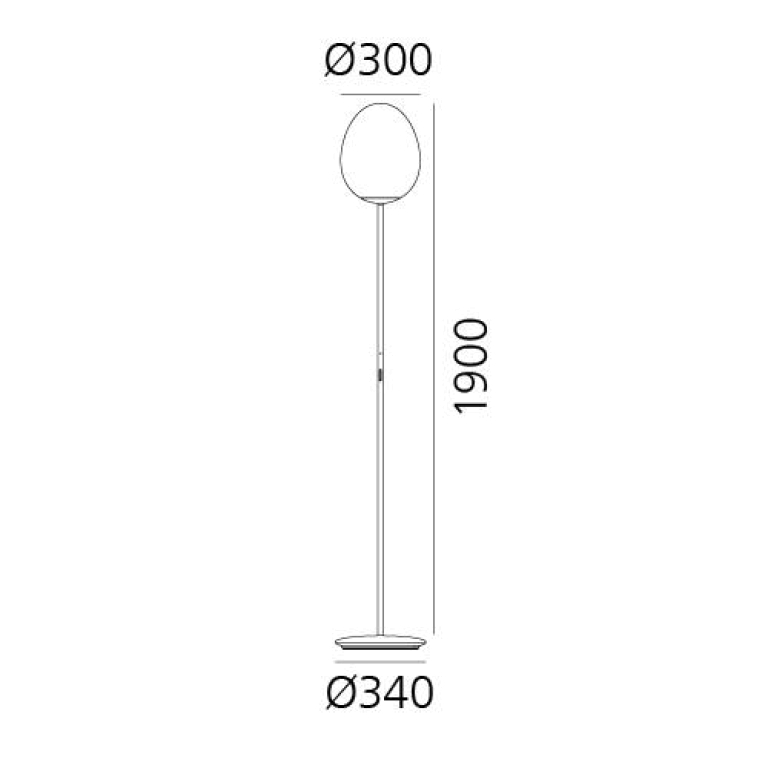 Artemide Stellar Nebula vloerlamp