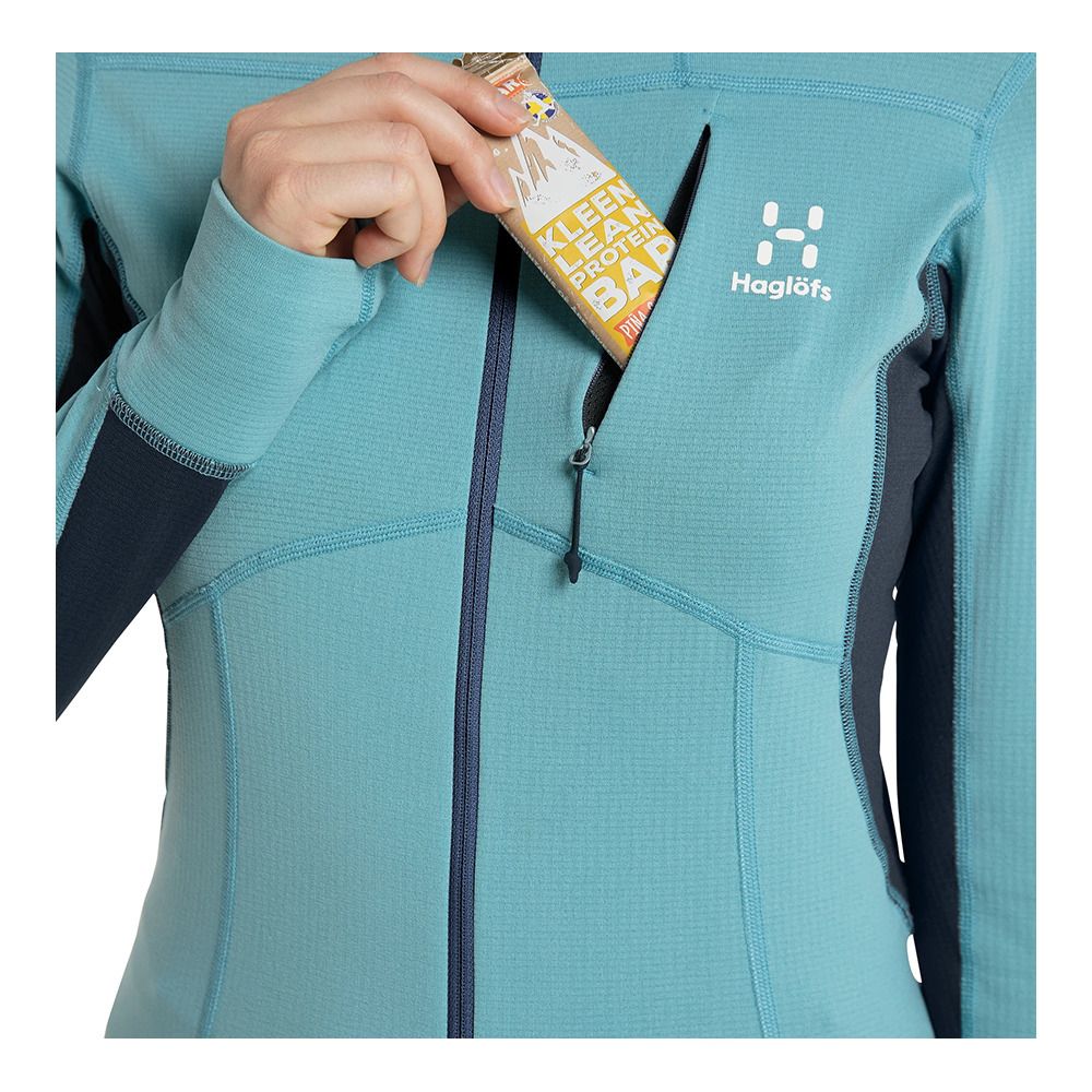 Haglöfs L.I.M MID COMP - Sweat Femme frost blue/tarn blue