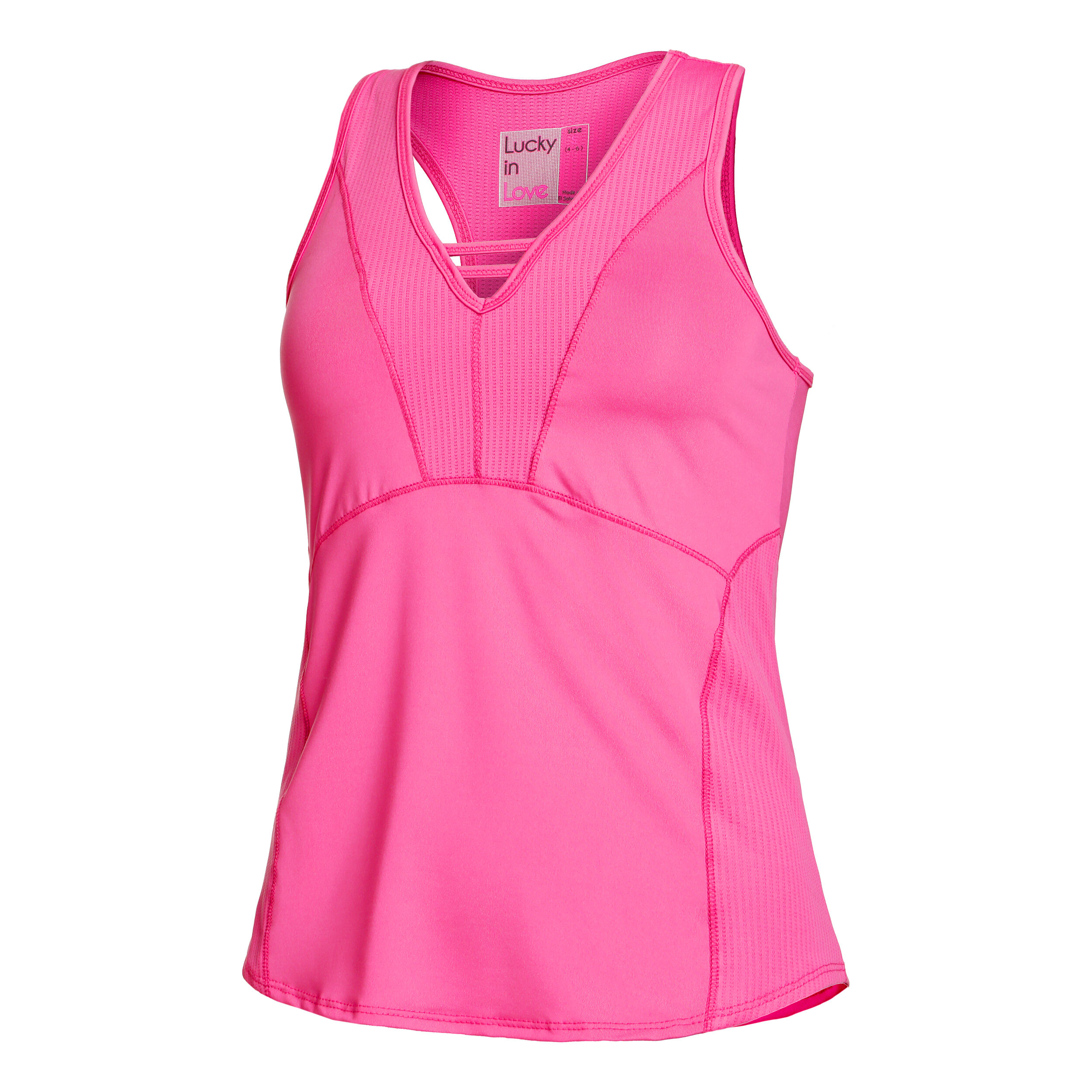 Lucky in Love Top Rated Débardeur Tank Top Femmes - Pink