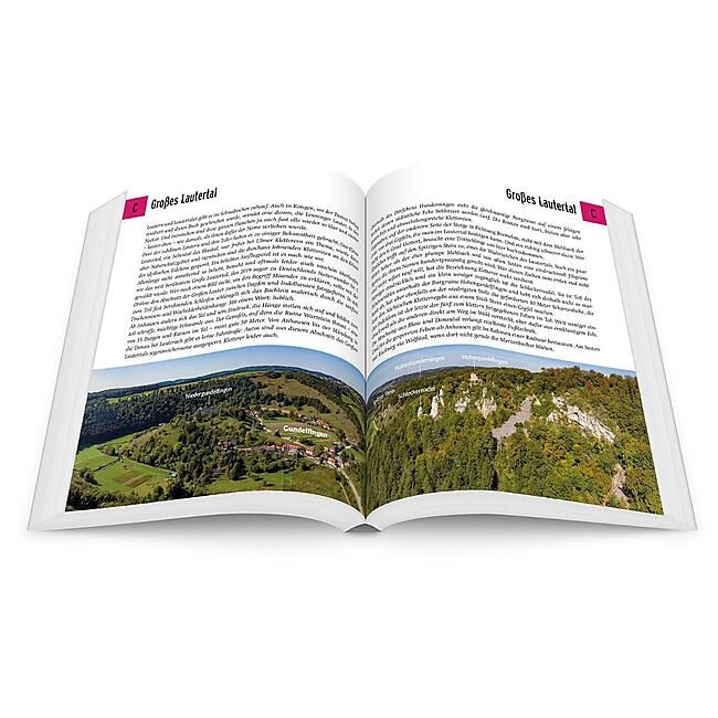PANICO ALPINVERLAG - ESCALADE JURA SOUABE BLAUTAL GROSSES LAUTERTAL